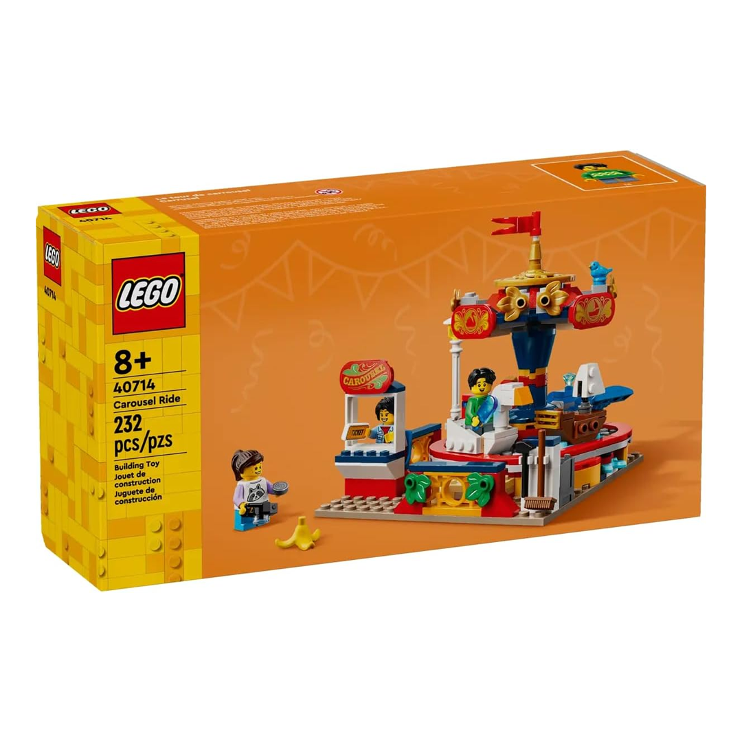 LEGO 40714 Carousel Ride Building Set (232 Pieces)