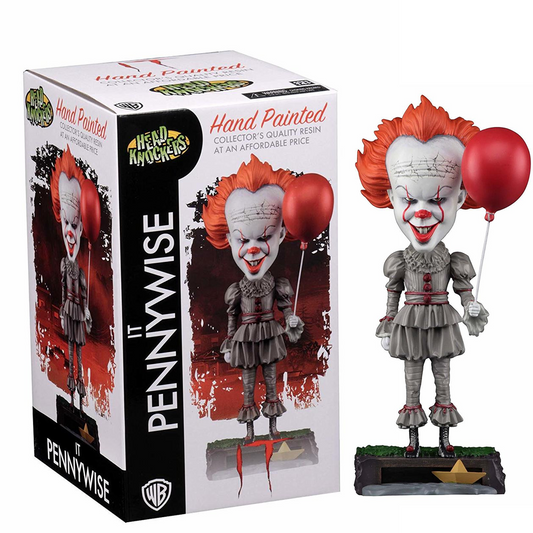 NECA 1989 Head Knockers Pennywise- IT! THE MOVIE Action Figure Age 14+