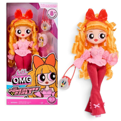 L.O.L. Surprise! O.M.G. The Powerpuff Girls Blossom Fashion Doll Size  10-Inch with  Accessories