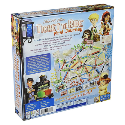 Days of Wonder Ticket to Ride: Europe - First Journey