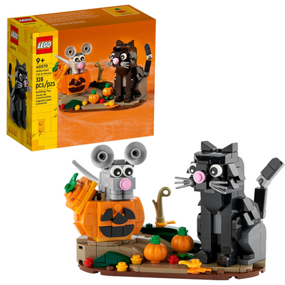 Lego Halloween Cat & Mouse 40570 Building Kit (328 Pieces)