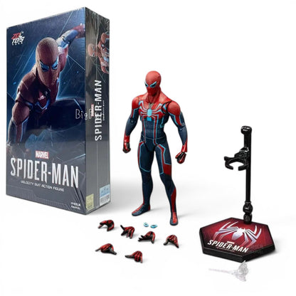 ZD Toys Spider-Man Velocity Suit 1/10 Scale Action Figure Non-Light-Up | Marvel Collector Figure