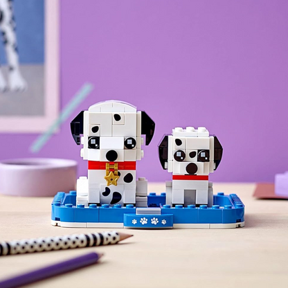 LEGO BrickHeadz Pets 40479 Dalmatian Dog and Puppy (252 Pieces)