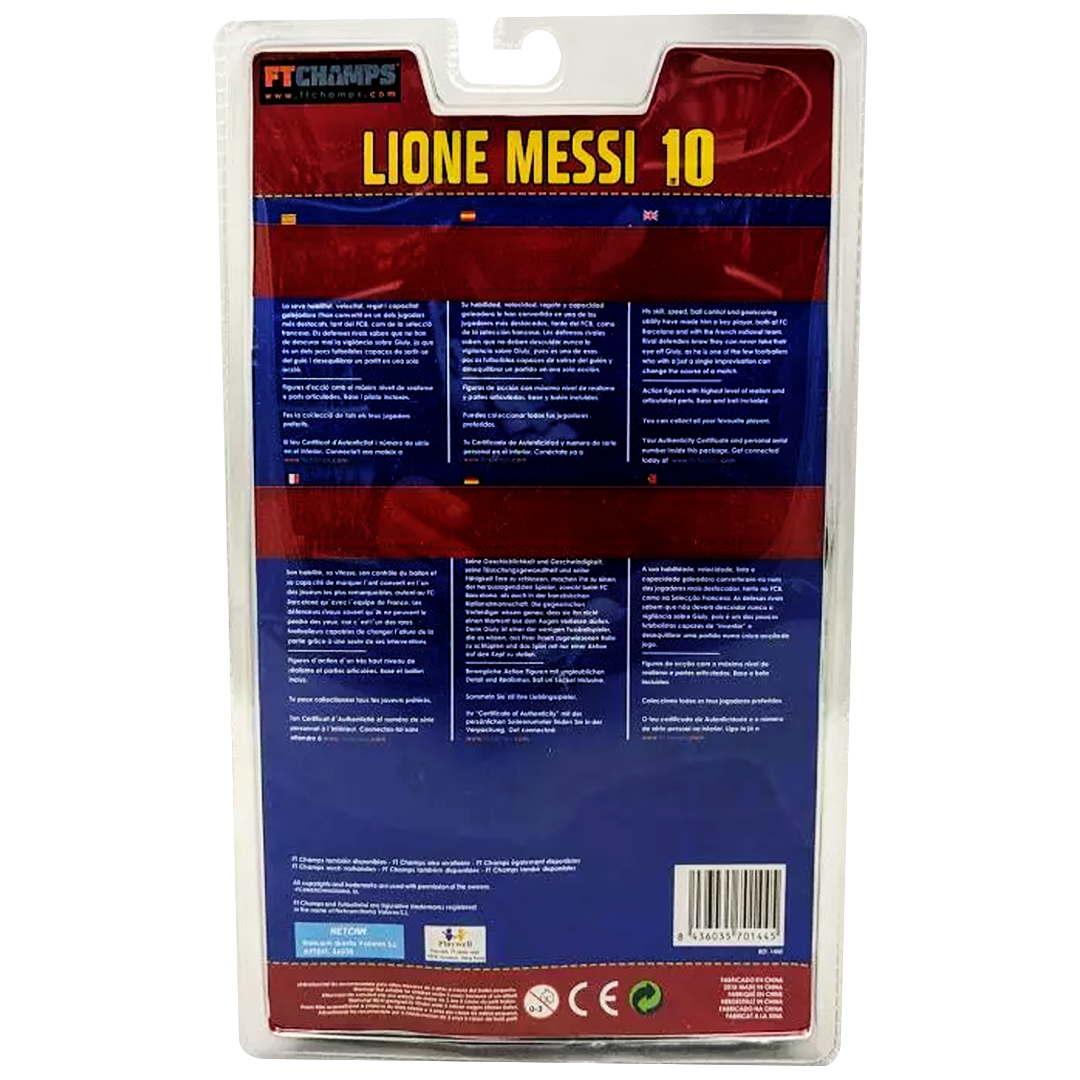 FT CHAMPS Lionel Messi 10 Action Figure