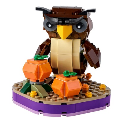 LEGO 40497 Seasonal Halloween Owl & Pumpkins (228 Pieces)