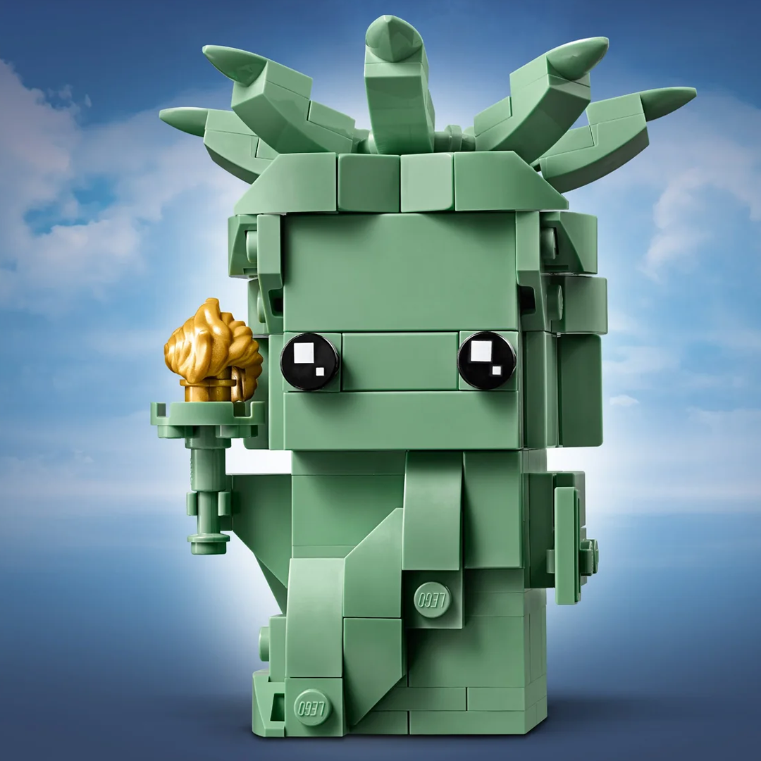 LEGO - 40367 - Brickheadz - Lady Liberty/Statue of Liberty - 93 (153 Pieces)