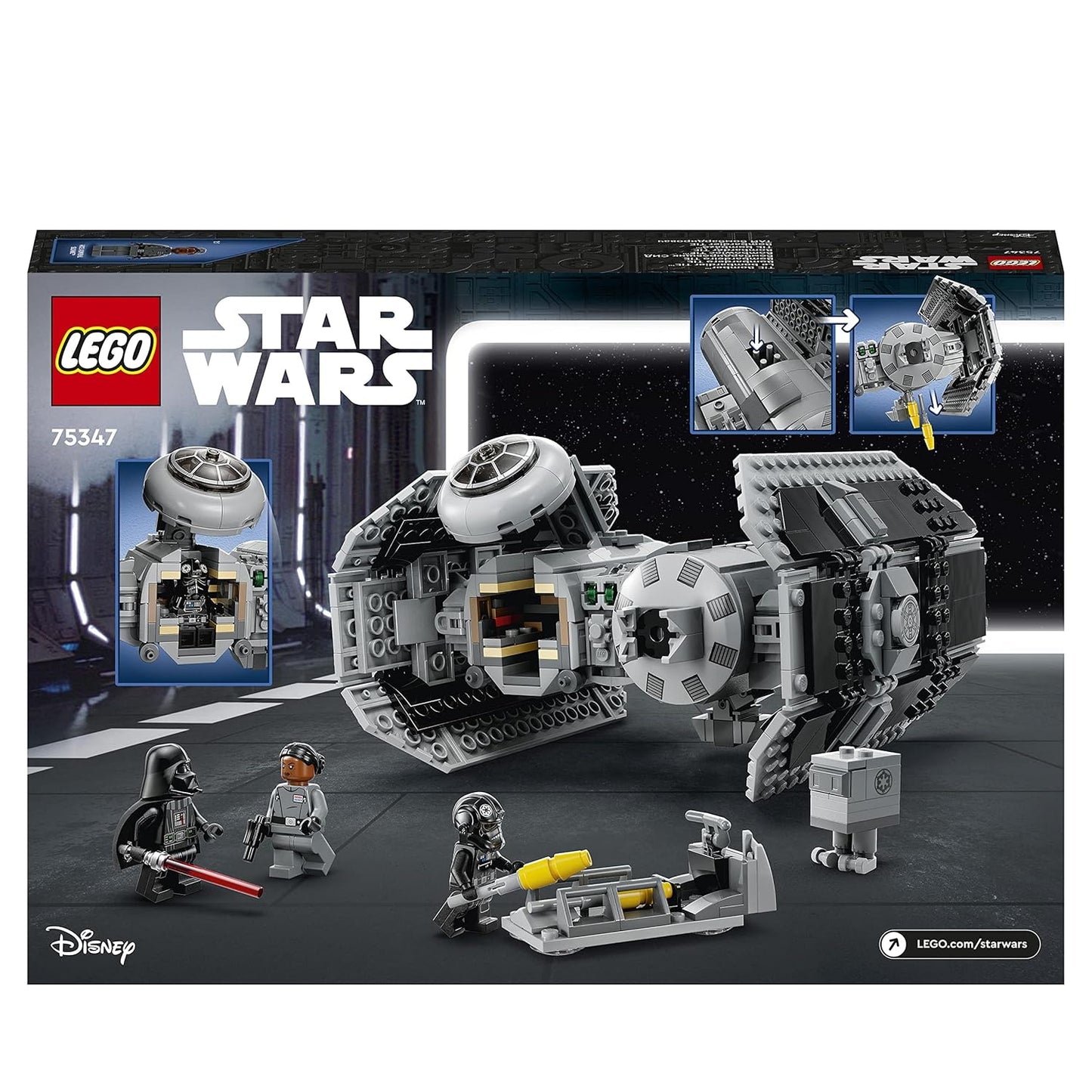 LEGO Star Wars TIE Bomber 75347 Building Set (625 Pieces)