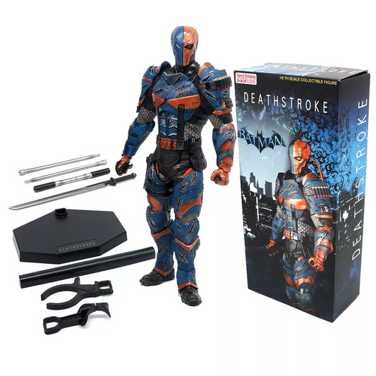 DC Deathstroke Slade Wilson Batman Arkham 1/6 Action Figure