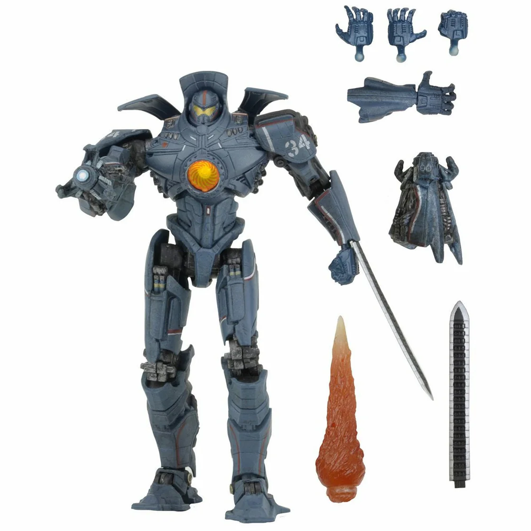 Pacific Rim 2 Gipsy Danger 7 inches tall Joint Movable Anime Action Figure Age 18+