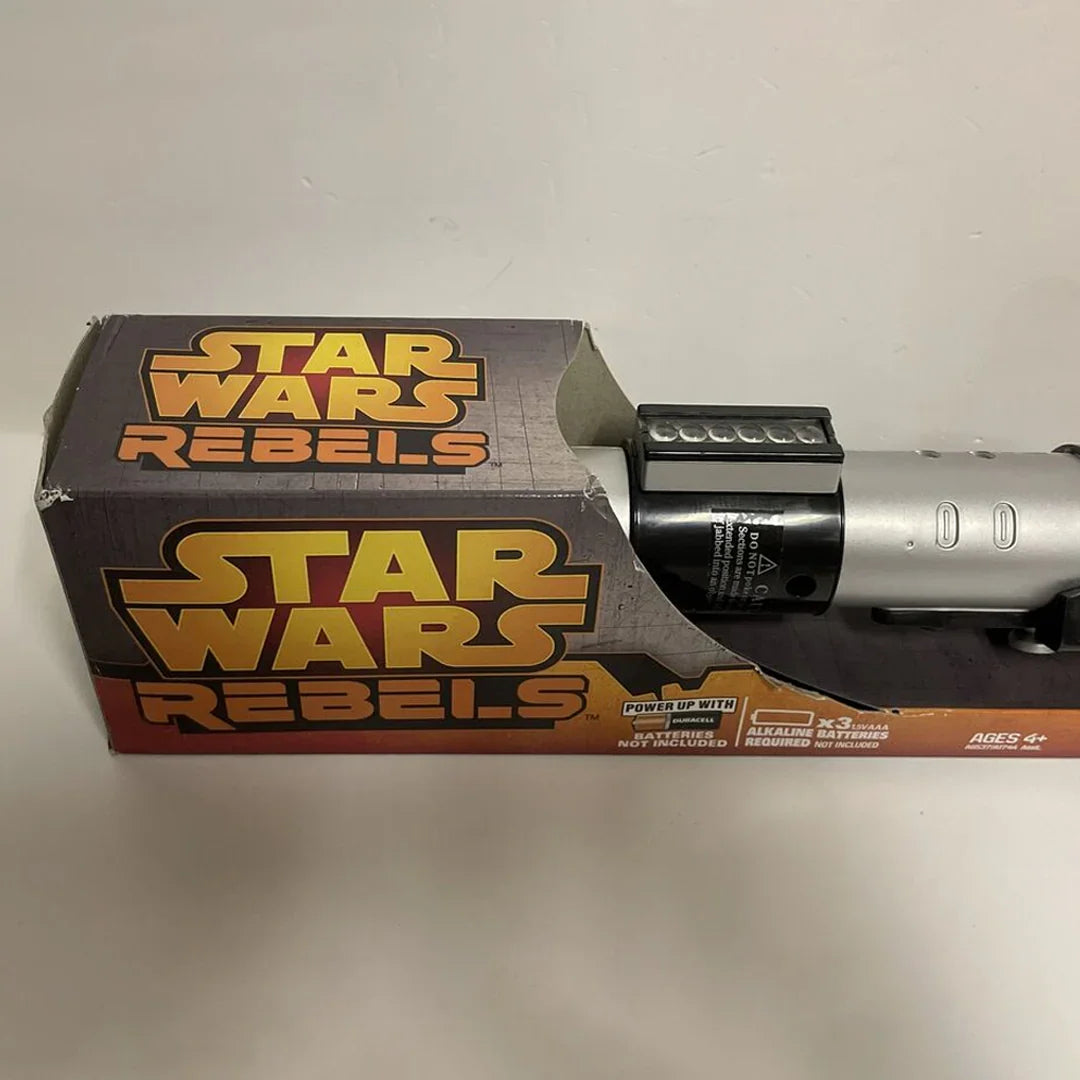 Star Wars Rebels Darth Vader Electronic Lightsaber Extends Over 11/2 feet Long Red - Jaiman Toys