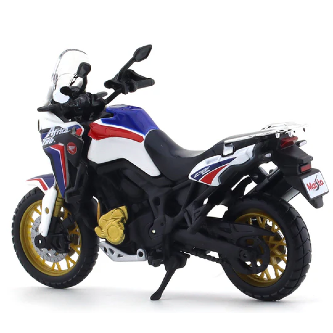 Maisto 1:18 Scale Honda Africa Twin DCT- Motorbike diecast model for Collectors 14+ Years