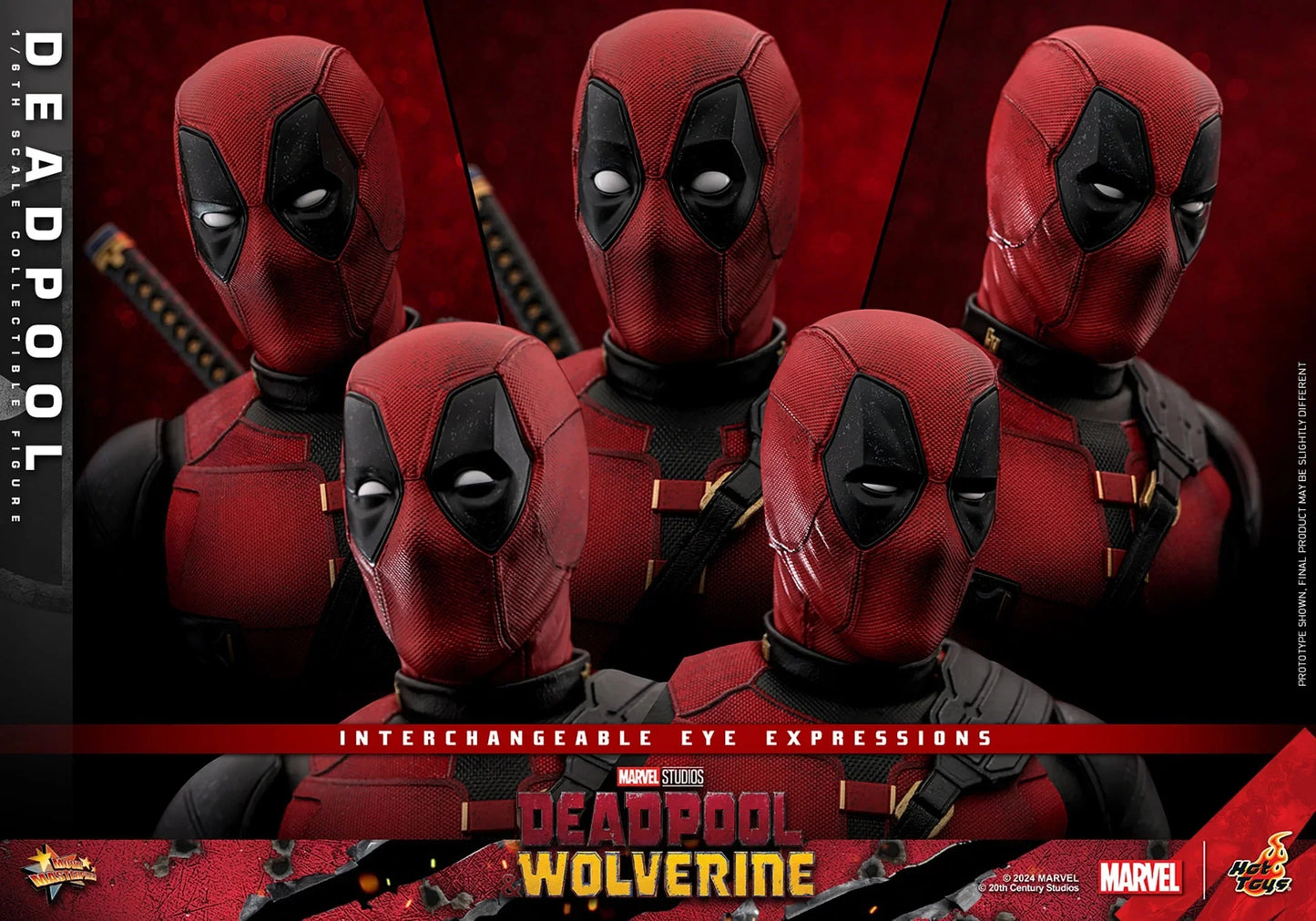 Marvel Studio Deadpool & Wolverine : Deadpool 1/6 Scale Action Figure - Jaiman Toys