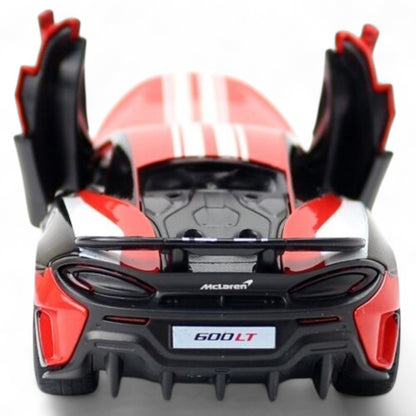 RMZ Hobby 1:32 Mclaren 600LT Diecast Car Model -Red With Openable doors ,Sound & Light-(664994)