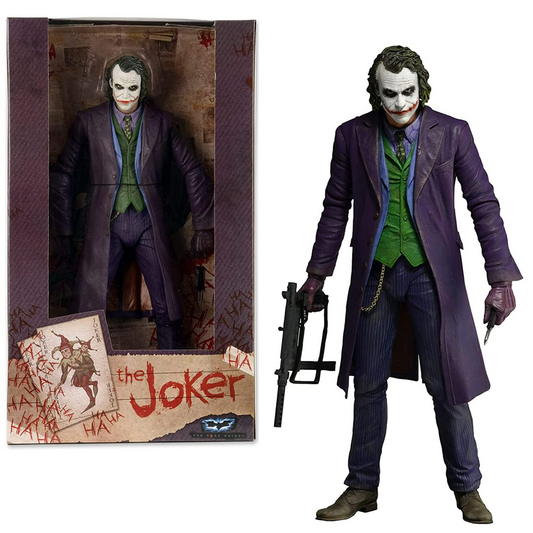 NECA DC The Dark Knight THE JOKER 1/4 Scale Action Figure Heath Ledger