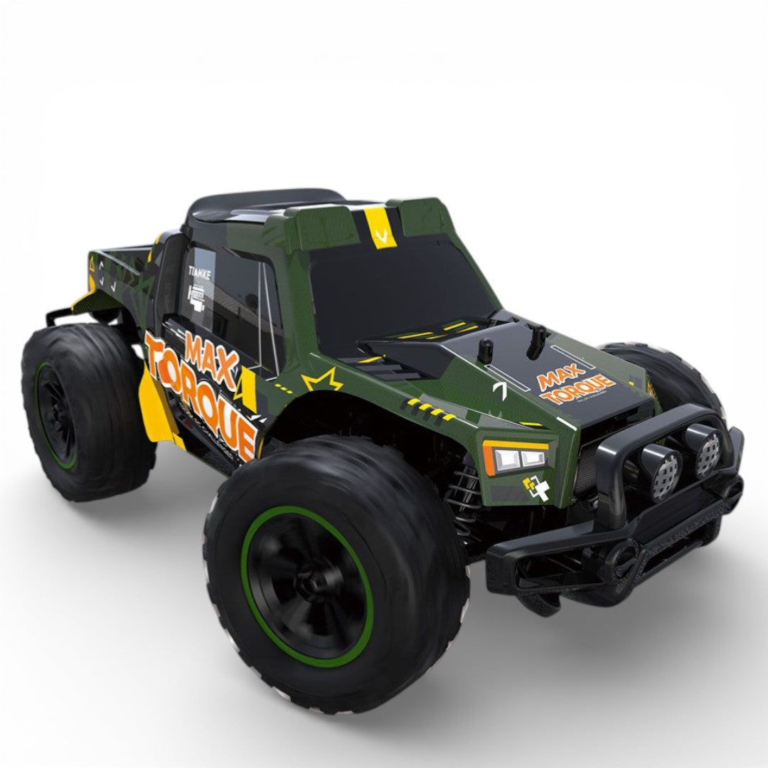 TKKJ 1:16 Scale RC Monster Truck Banshee 4WD High Speed Off-Road Remote Control Car – Dual Color Variants