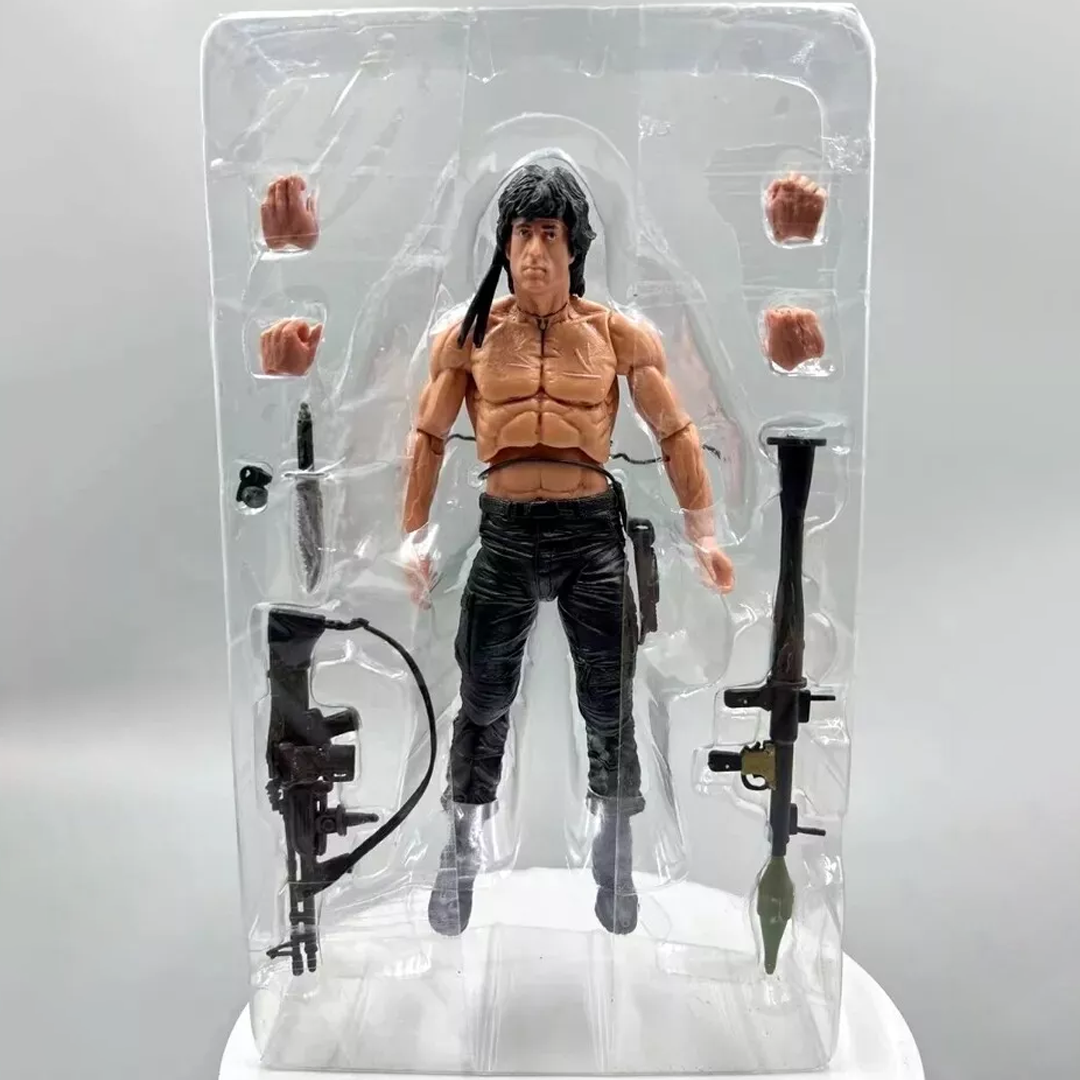 NECA First Blood - John J. Rambo Survival Version 7" Action Figure