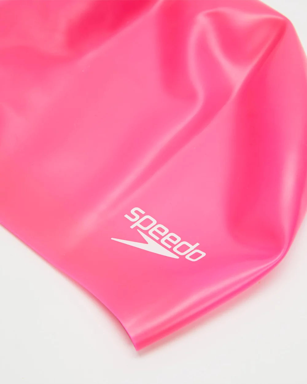 Speedo Long Hair Silicone Swim Cap | Premium Stretch Swimming Cap for Long Hair | Comfortable, Tear-Resistant & Ergonomic Fit | Adult & Youth | Pink