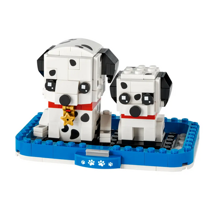 LEGO BrickHeadz Pets 40479 Dalmatian Dog and Puppy (252 Pieces)