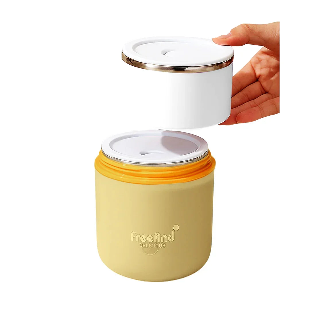 Stainless Steel Snack Tiffin Box For Kids 820 ML - Jaiman Toys