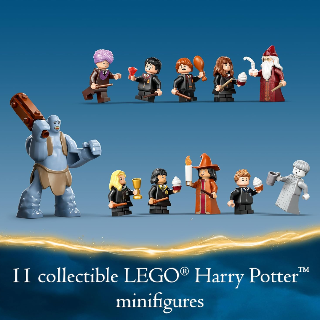 LEGO 76435 Harry Potter Hogwarts Castle: The Great Hall Building Blocks (1732 Pieces)