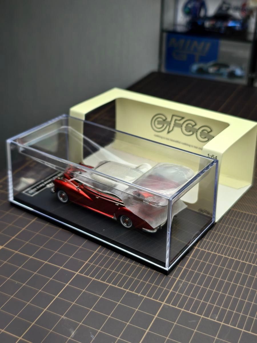 GFCC 1:64 1959 Mercedes-Benz 300D Convertible Diecast Car Model | Premium Classic Convertible Collectible Available in 6 Variants
