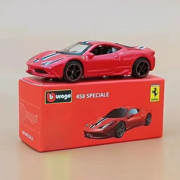 Bburago 458 Speciale Racing Sport Model Car 1:64 Scale - Jaiman Toys