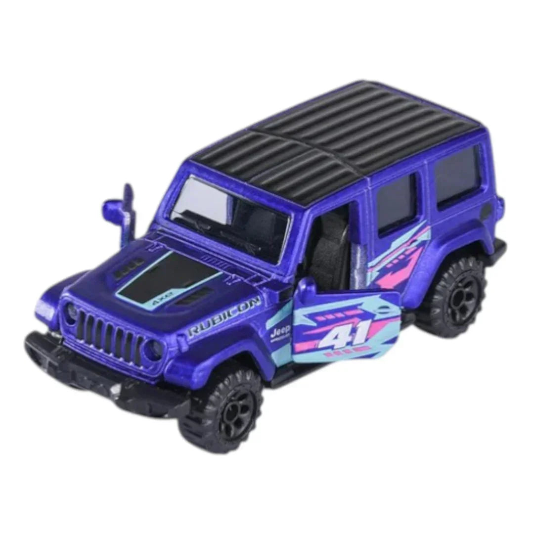 Majorette Jeep Wrangler 4xe 1:64 Scale Diecast Metal Car | Moving Parts | Off-Road SUV | Official Licensed | 3+ Years