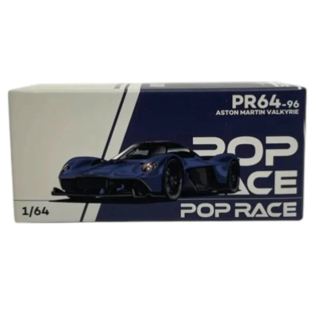 Pop Race PR64-96 Aston Martin Valkyrie 1:64 Die-Cast Model Car