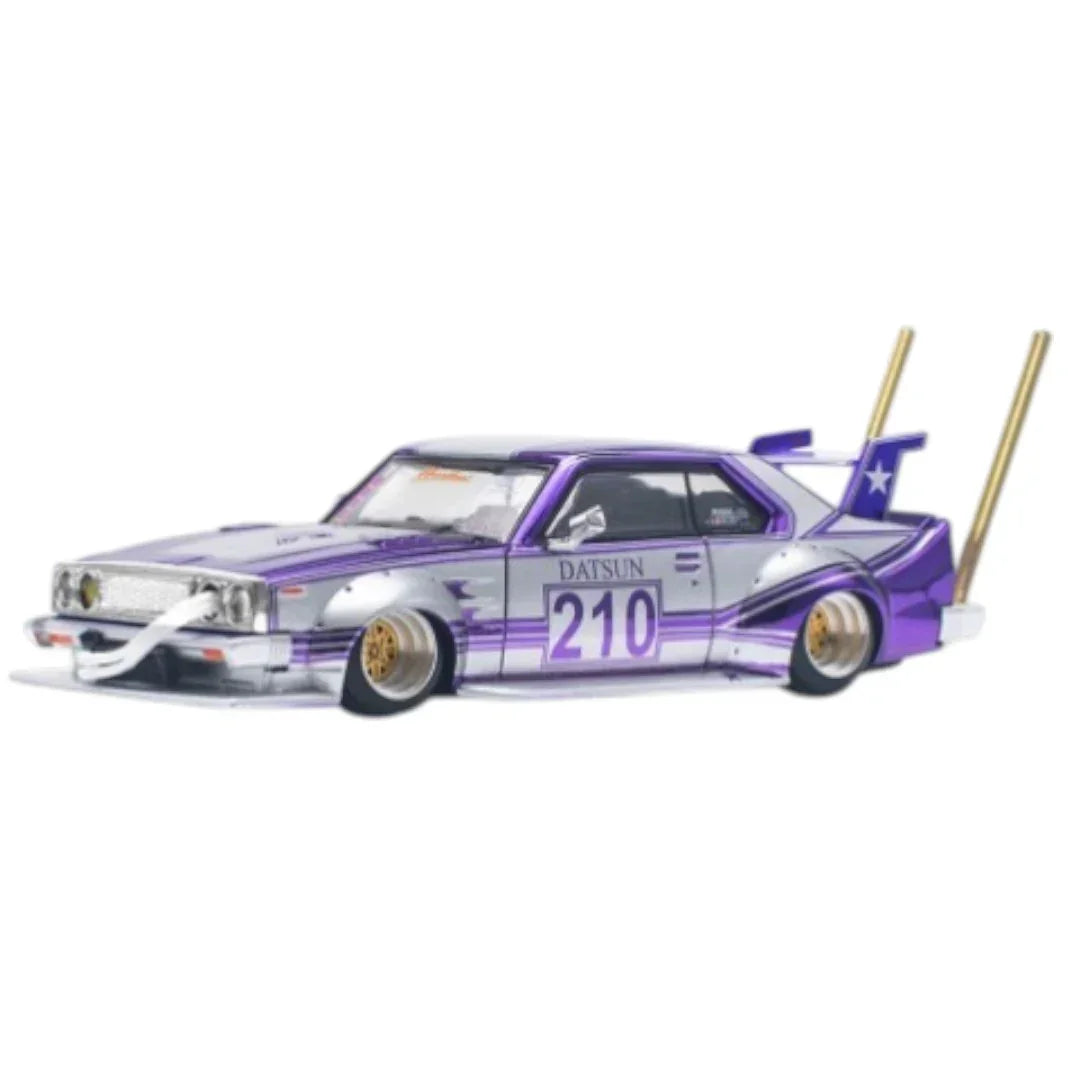 Pop Race PR64-107 Nissan Skyline C210 Kaido Racer Bosozoku Style 1