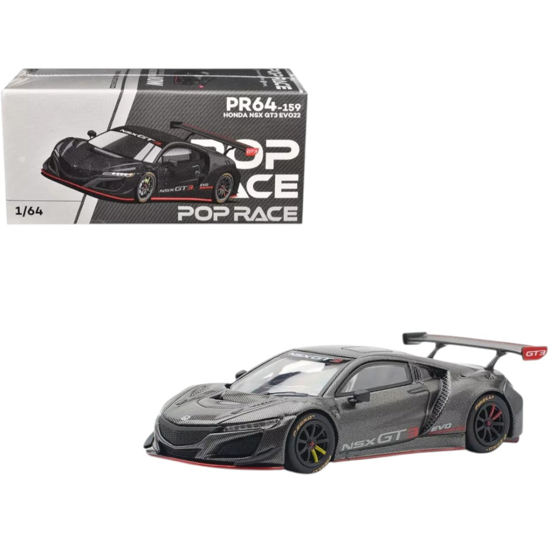 Pop Race PR64-159 Honda NSX GT3 EVO22 1:64 Die-Cast Model Car