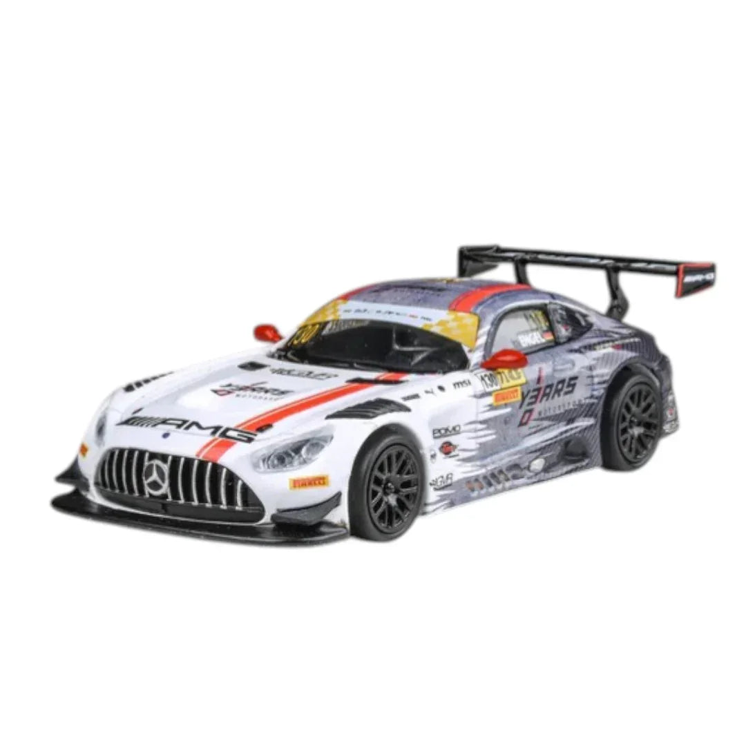 PARA64 1:64 2024 Mercedes-AMG GT3 Macau FIA GT World Cup #130 GruppeM Racing Diecast Model Car