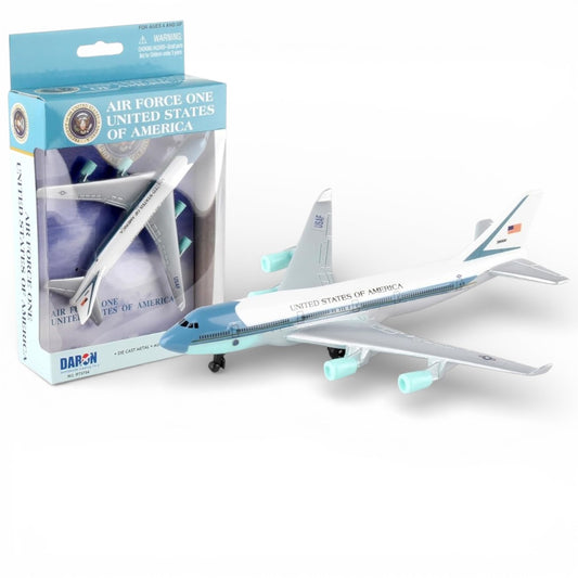 Daron Air Force One 14cm Diecast Metal Airplane Model – Official Presidential Aircraft Toy (3+)