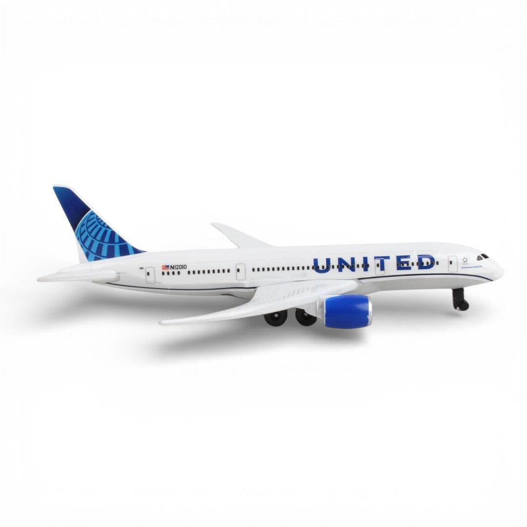 Daron United Airlines Diecast Airplane 14CM – Metal Aircraft Model with Authentic Livery (3+)