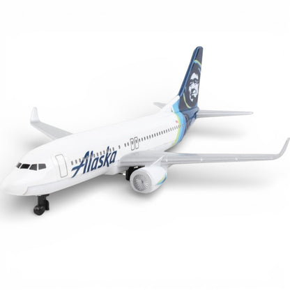 Daron Alaska Airlines Diecast Airplane Model (14CM) – Official Alaska Livery Metal Aircraft Toy (3+)