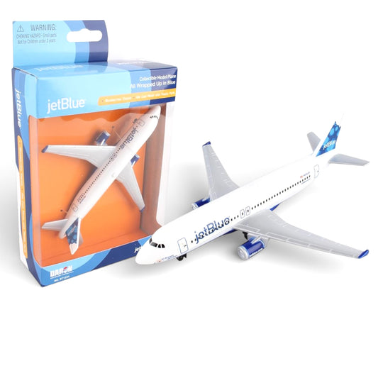 Daron JetBlue Diecast Airplane Model (14CM) – Official JetBlue Airways Metal Aircraft Toy (3+)
