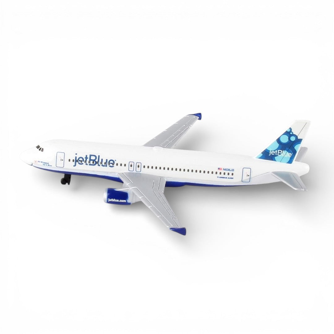 Daron JetBlue Diecast Airplane Model (14CM) – Official JetBlue Airways Metal Aircraft Toy (3+)