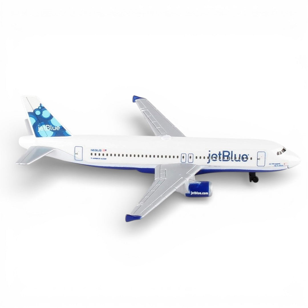 Daron JetBlue Diecast Airplane Model (14CM) – Official JetBlue Airways Metal Aircraft Toy (3+)