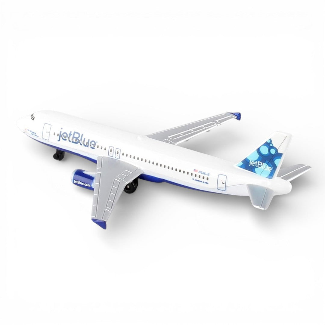 Daron JetBlue Diecast Airplane Model (14CM) – Official JetBlue Airways Metal Aircraft Toy (3+)