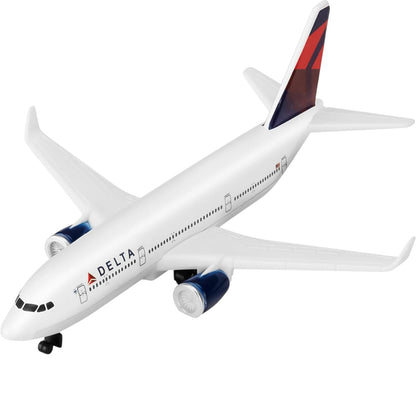 Daron Delta Airlines Diecast Airplane Model (14CM) – Official Delta Livery Metal Aircraft Toy with Plastic Parts (3+)