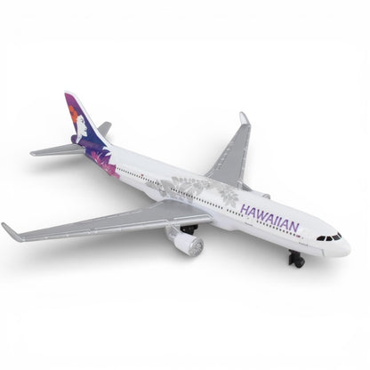 Daron Hawaiian Airlines Diecast Airplane Model (14CM) – Official Hawaiian Livery Metal Aircraft Toy with Plastic Parts (3+)