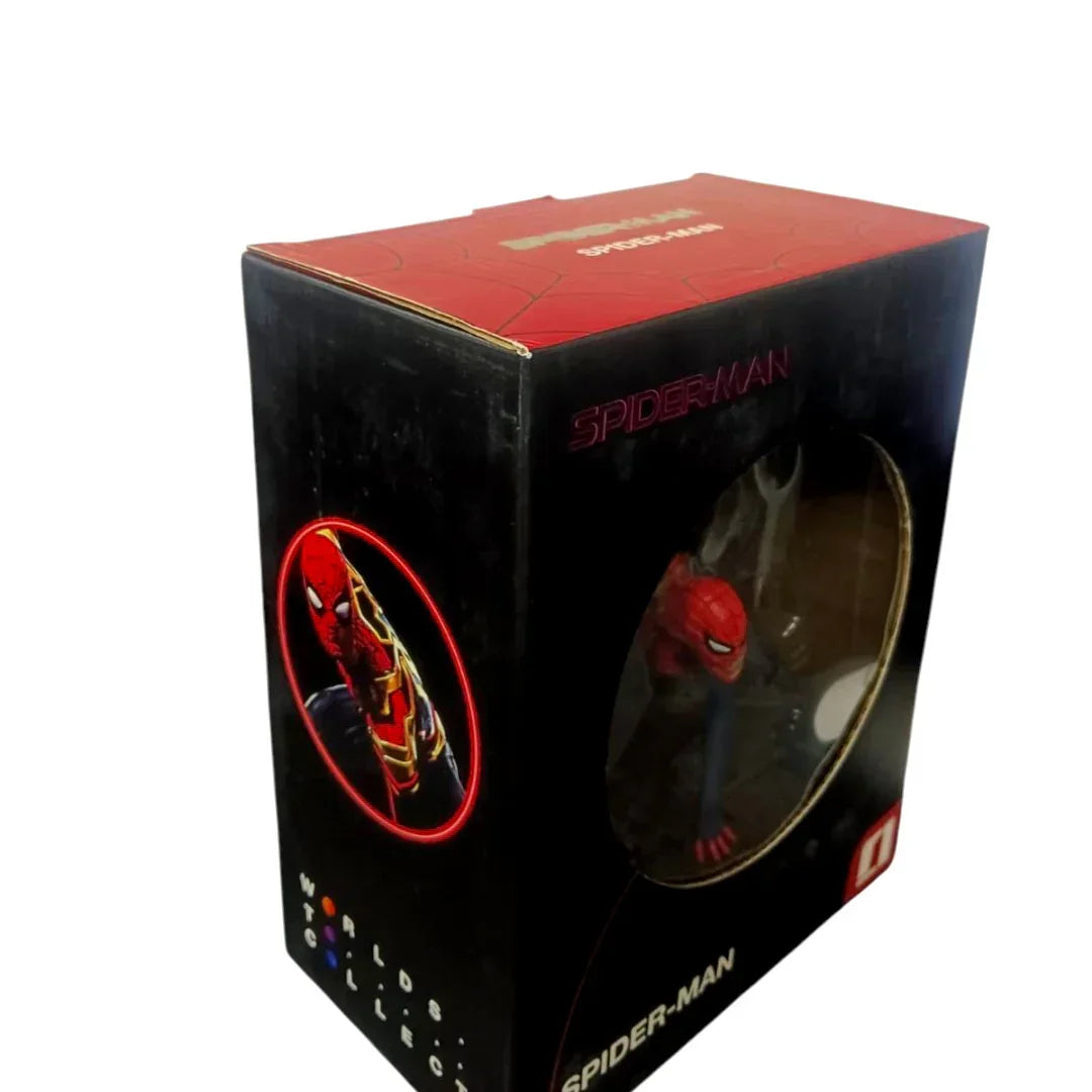 Marvel Spider-Man Iron Spider Suit Collectible Statue – Superhero Display Figure with Detailed Base