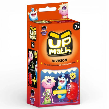UP Math Educational Card Game Series – Subtraction | Division | Multiplication| Addition (Ages 6+/7+)