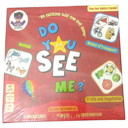 YUKA CHAMPS Do You See Me? – Fun Observation & Memory Board Game for Kids
