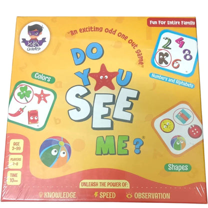 YUKA CHAMPS Do You See Me? – Fun Observation & Memory Board Game for Kids