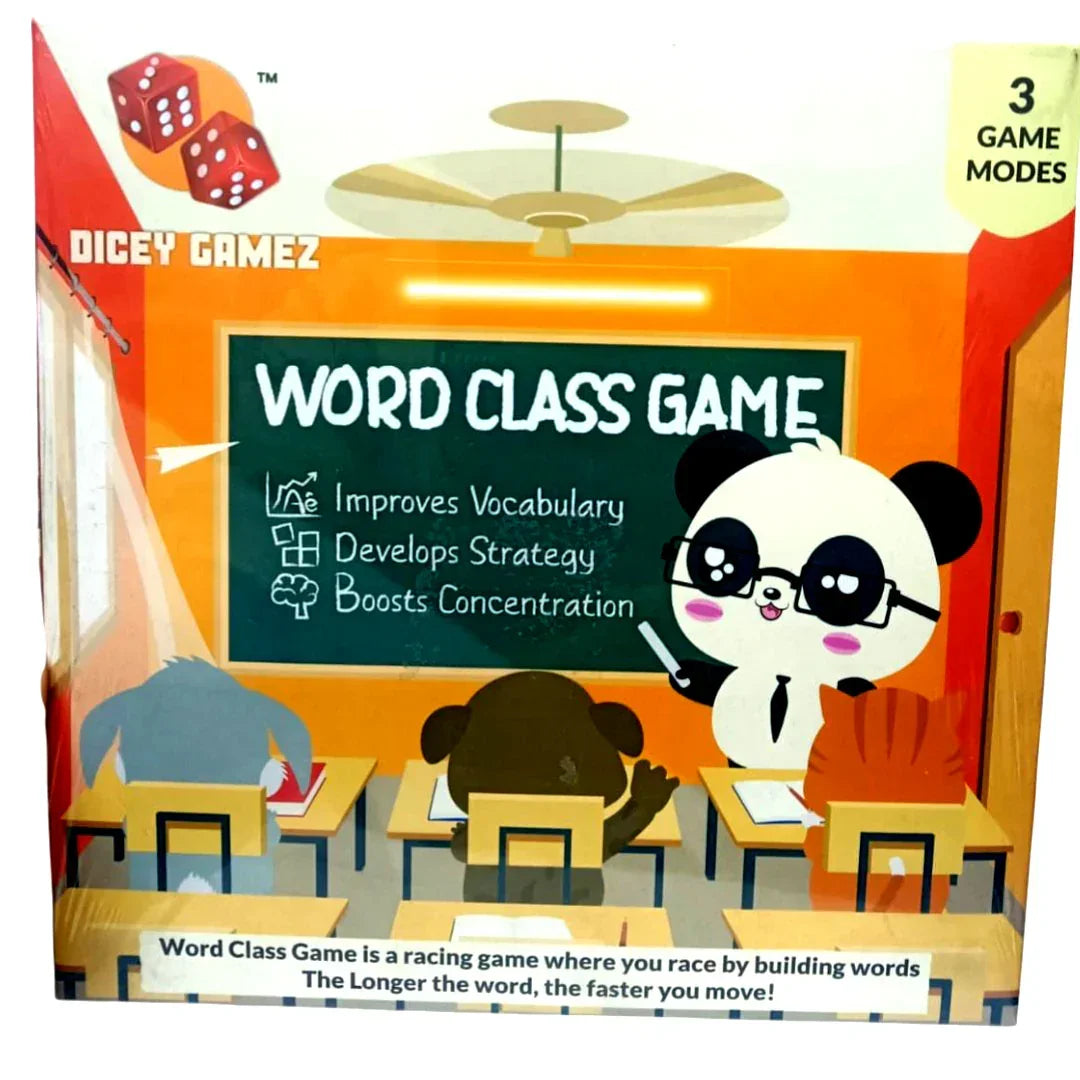 Word Class Game – Educational Vocabulary & Word Building Board Game for Kids