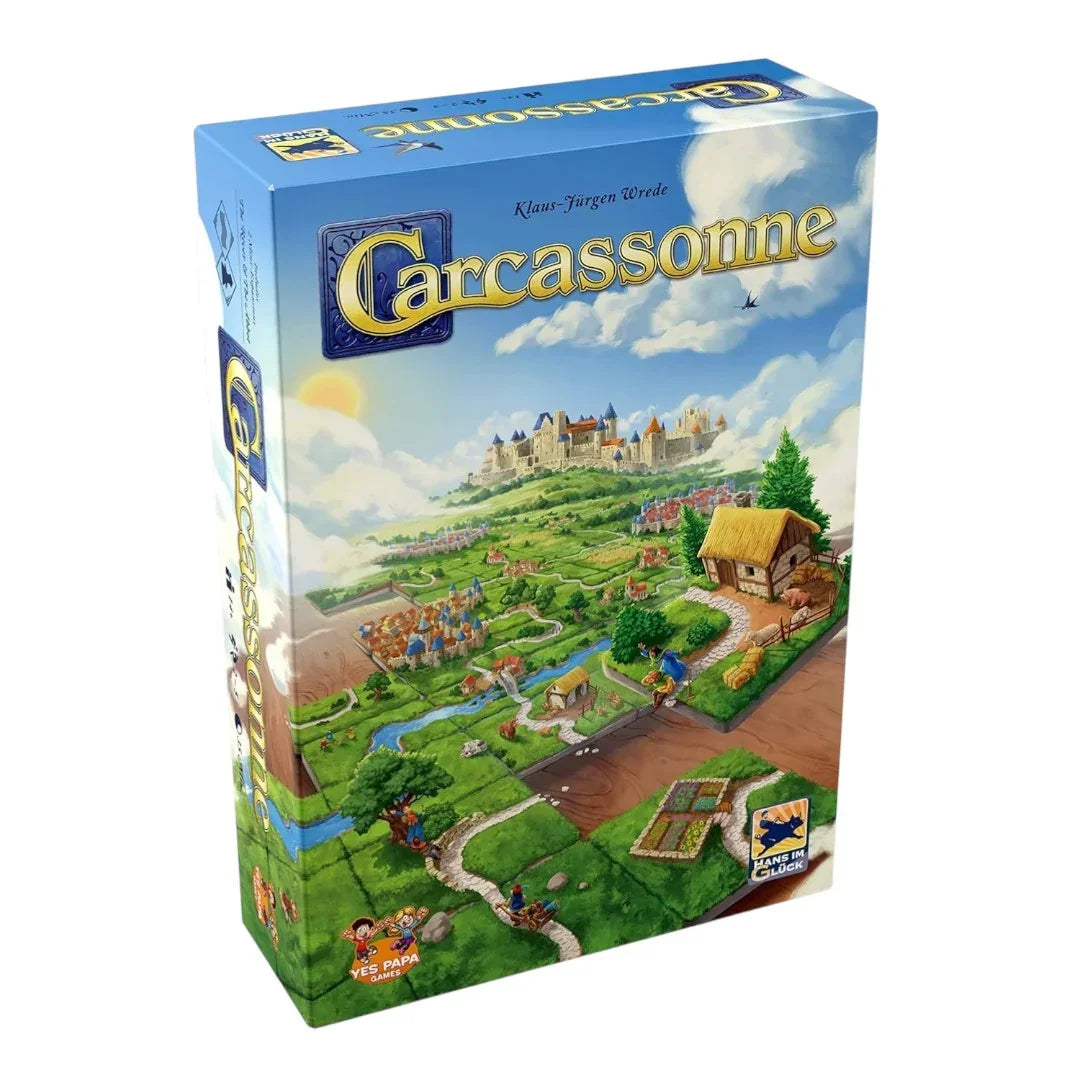 Carcassonne Strategy Tile-Placement Board Game – Family & Strategy Game