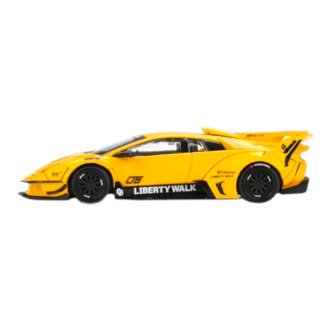 ミニカー LBWK MINI GT MURCIELAGO GT Evo Yellow MINI GT 1:64 LB-Silhouette WORKS MURCIELAGO GT- Evo Yellow – Model