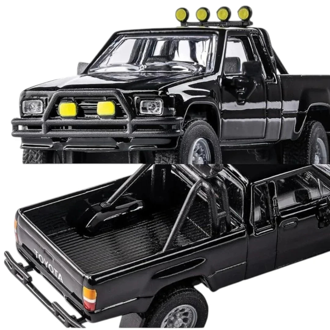 Majorette 1:64 Blister 1985 Toyota Hilux SR5 Pickup Diecast Model