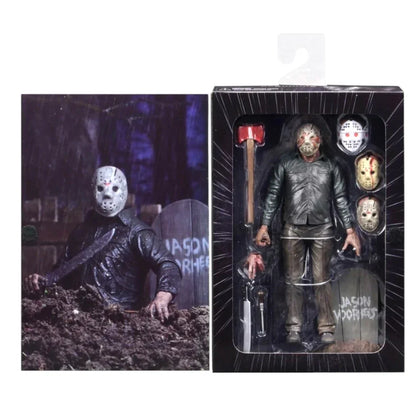 Jason Voorhees Action Figure – Friday the 13th Part V: A New Beginning Collectible Figure