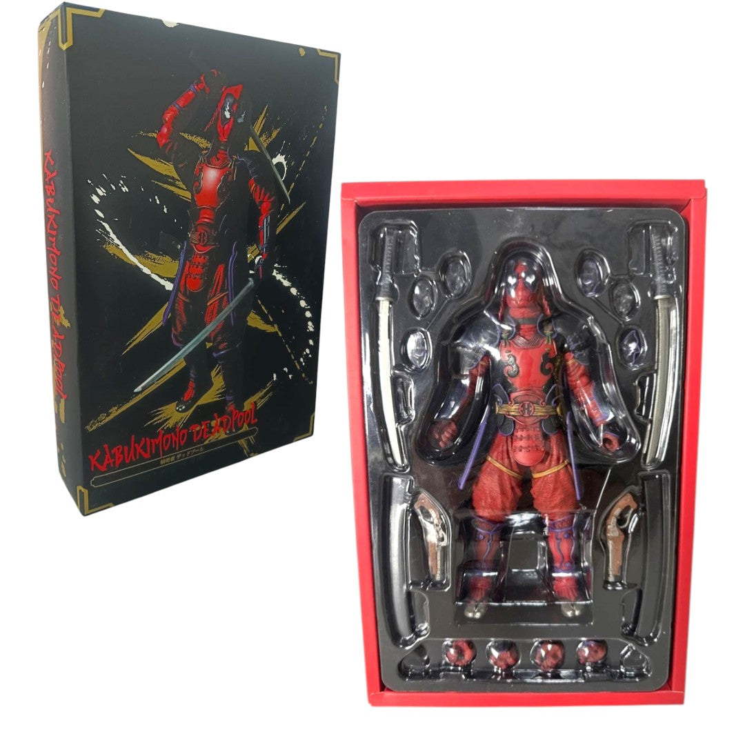 Deadpool Samurai Action Figure – Marvel Comics Collectible with Accessories